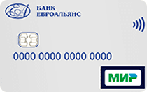 Кредитная карта Пенсионная с овердрафтом от банка Евроальянс