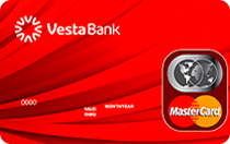 Веста Банк (Visa Classic/MasterCard Standard)