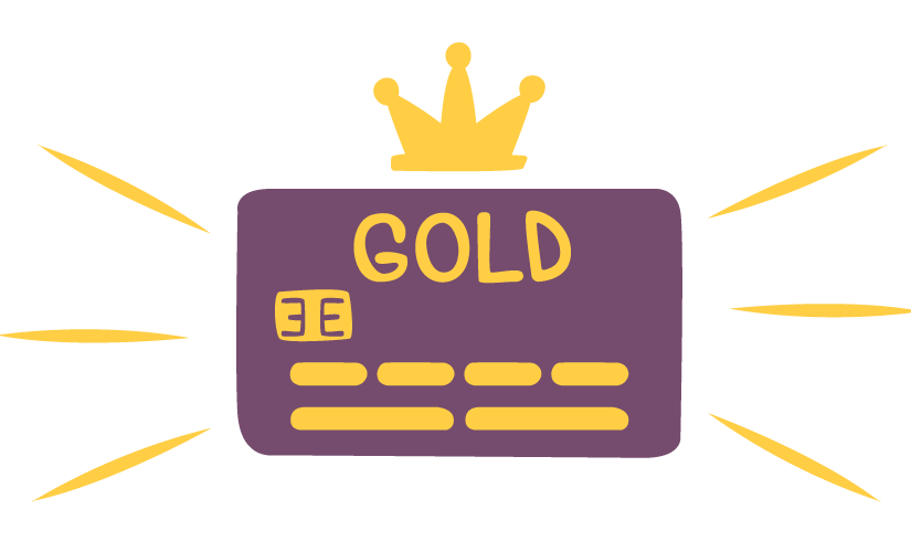 Самые лучшие кредитные карты с золотым статусом