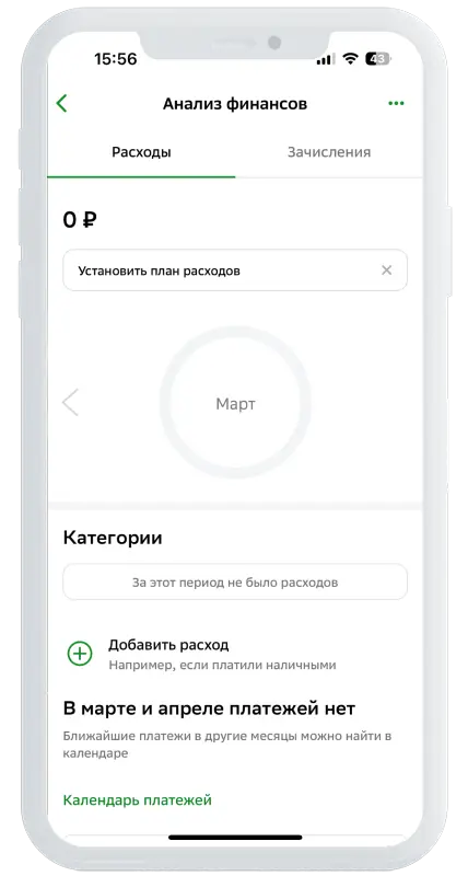 Как вести бюджет в приложении Сбербанка