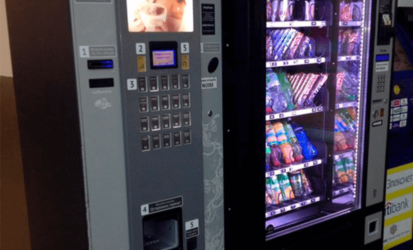Торговля едой и напитками через автоматы как бизнес