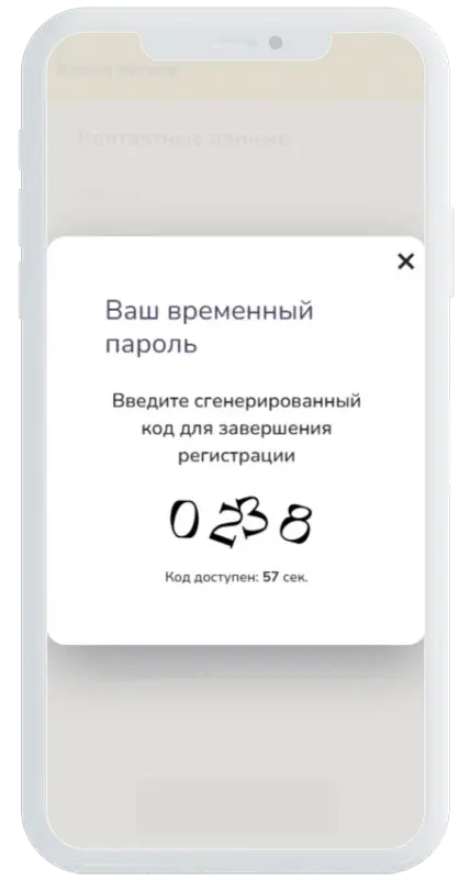 Подтверждение номера в Bunny Money